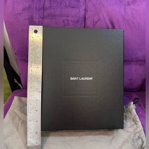 Saint Laurent Black Bag Box
